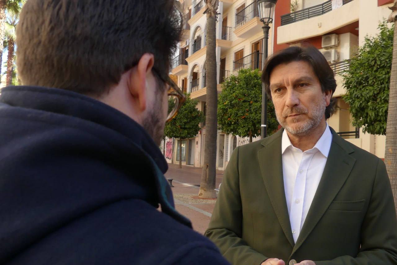 Gaviño califica de “despropósito” la situación generada por las obras del puente del Odiel debido a la “falta de planificación” del Gobierno del PP