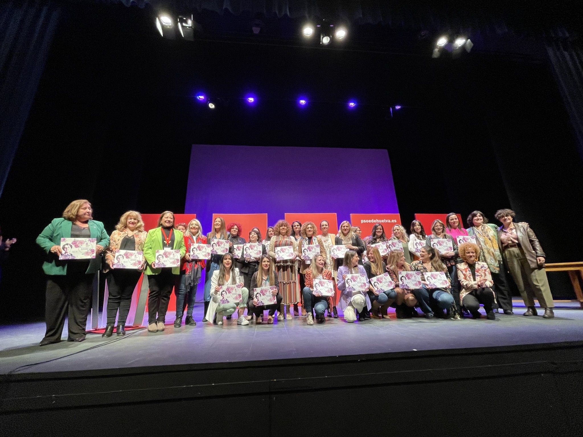 El PSOE de Huelva homenajea a las mujeres socialistas por su fuerza y compromiso para estar al frente de sus ayuntamientos