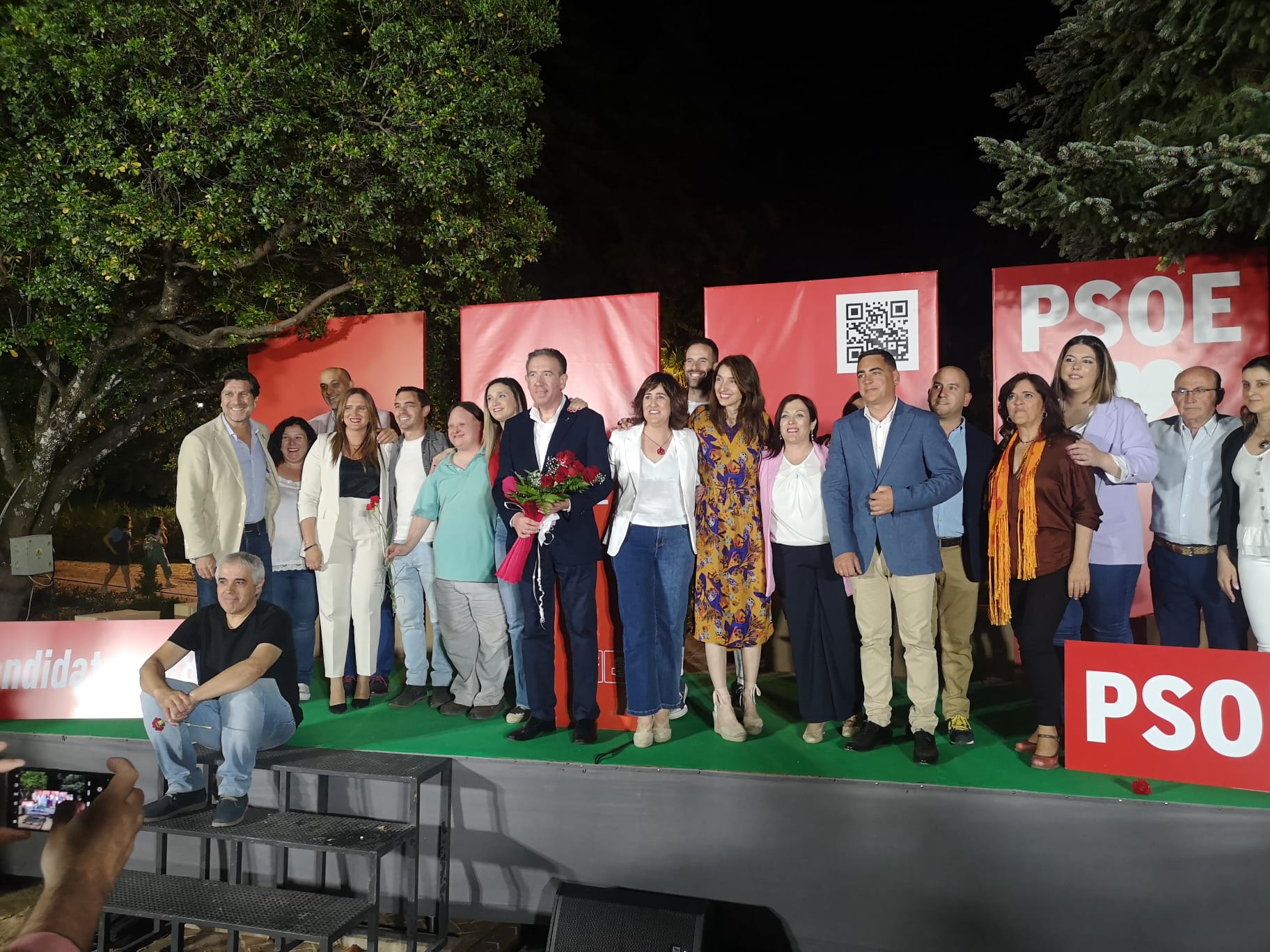Pilar Llop y María Márquez arropan la candidatura de Manuel Guerra para seguir gobernando Aracena