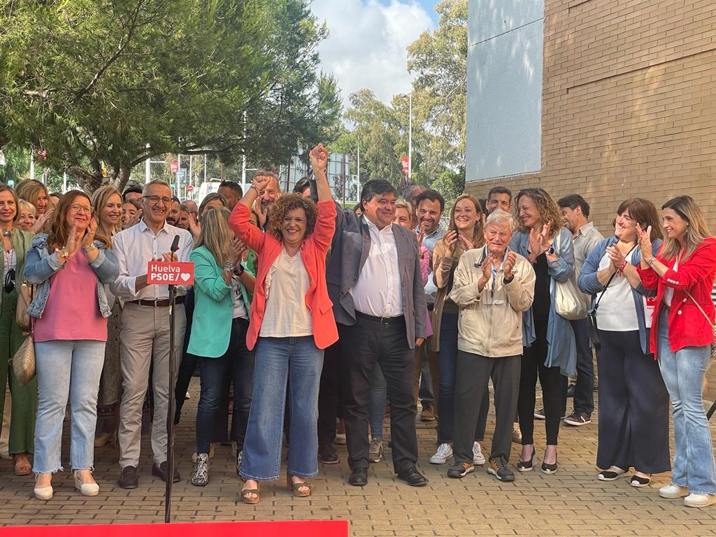 El PSOE cierra una campaña “limpia, en positivo, sin trampas y transparente” con la que aspira a ganar las alcaldías de la capital y la provincia «para seguir prosperando”