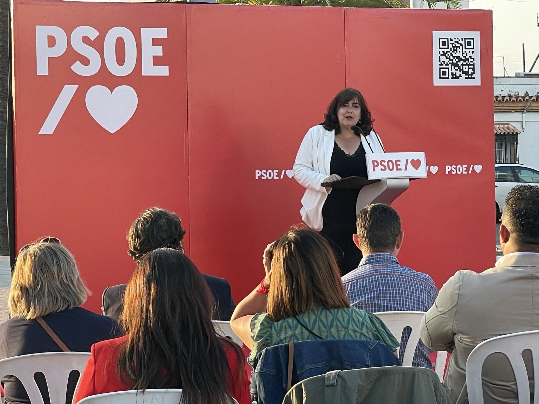 Yolanda Rubio pide el voto para convertir a Aljaraque en “una gran ciudad con su propia identidad”