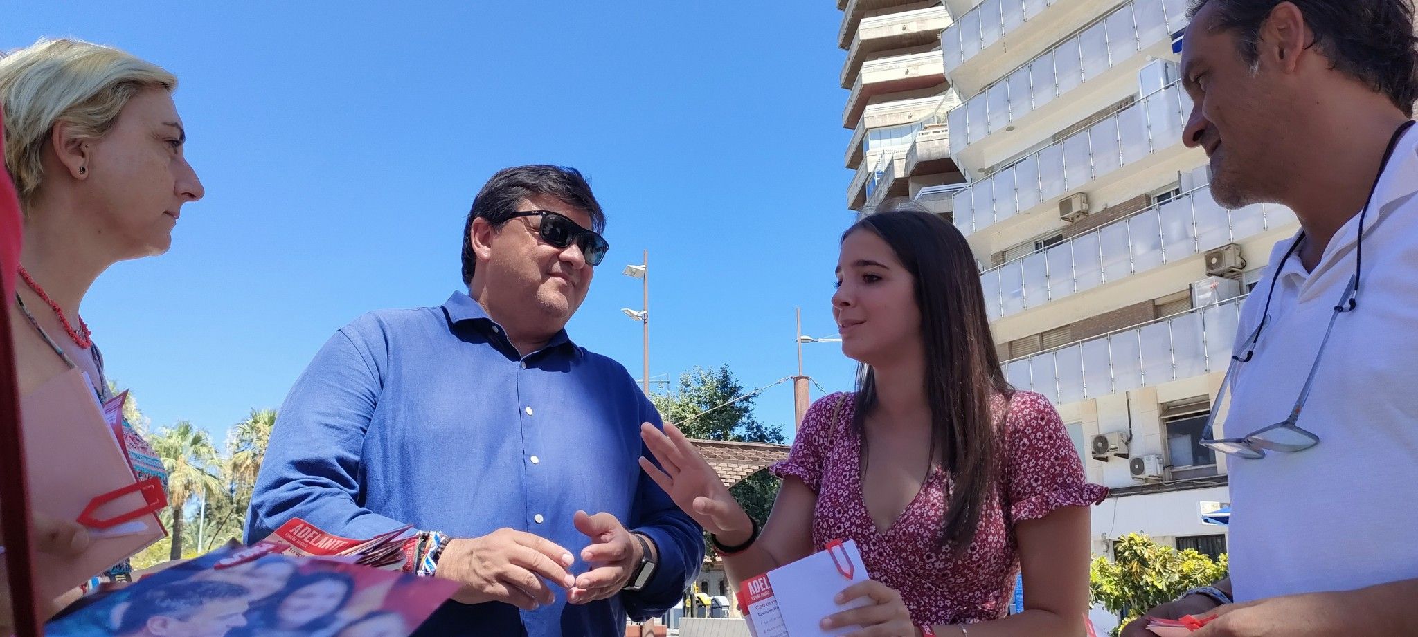 Gabriel Cruz anima a los votantes jóvenes a participar el 23J porque “forman parte del activo de la sociedad”