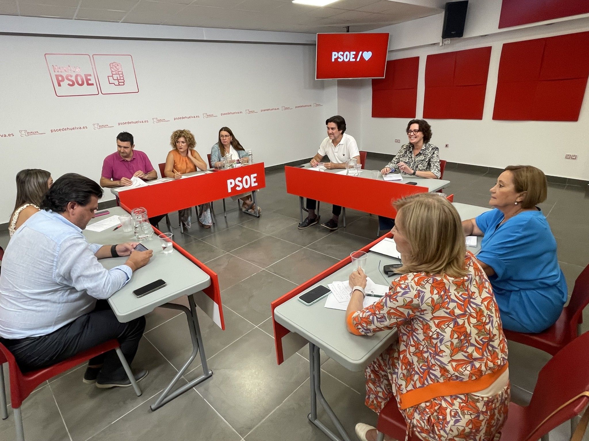 PSOE se marca cinco líneas de trabajo para «defender los intereses de Huelva» en Parlamento, Congreso y Senado
