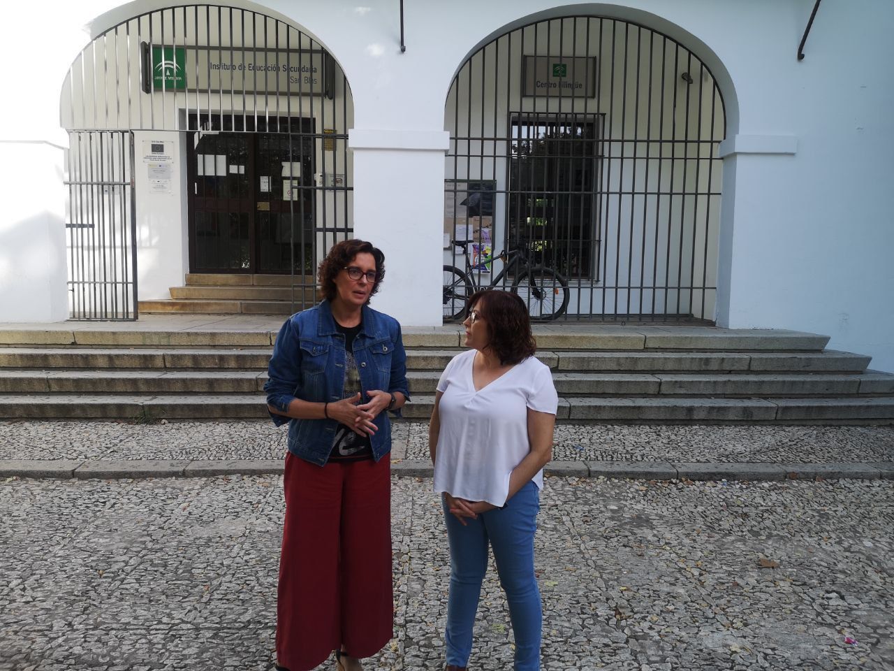 El PSOE pregunta a Moreno Bonilla hasta cuándo va a esperar para actuar en el IES San Blas de Aracena ante el grave deterioro de las instalaciones