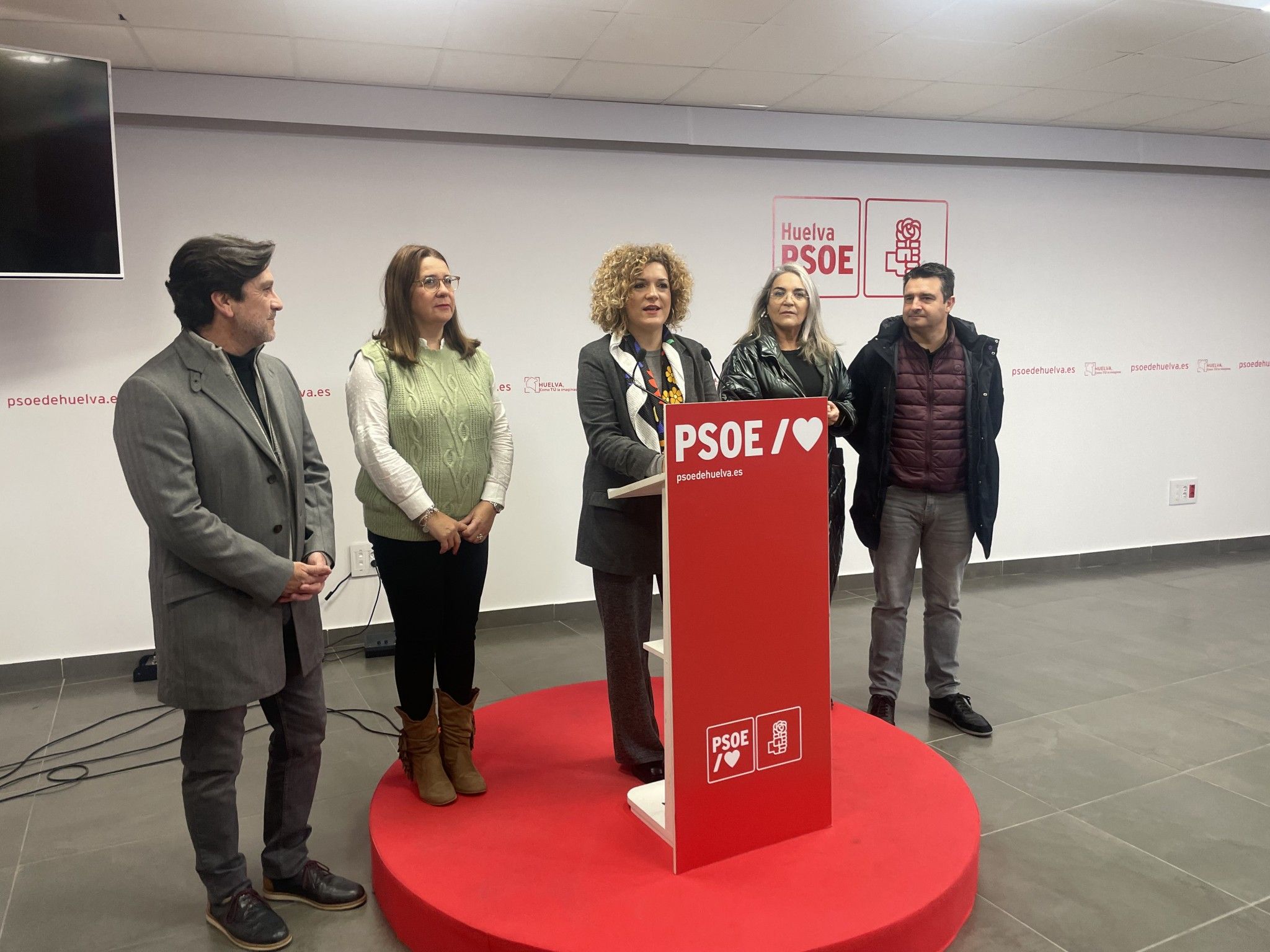 El PSOE critica que la Junta lleva «seis años burlándose de los onubenses» y pide «planificación» por la sequía