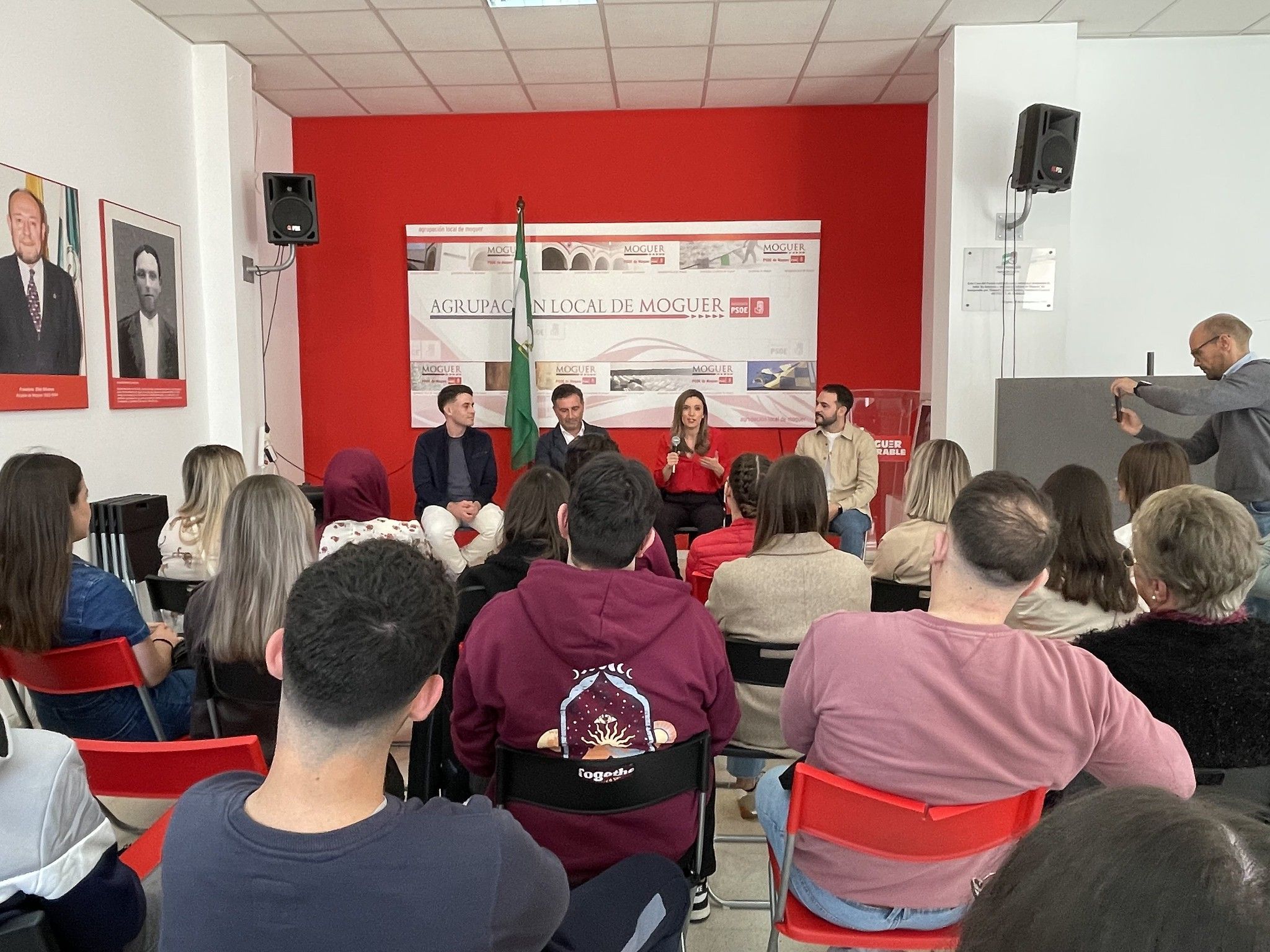 María Márquez destaca que «mientras Moreno Bonilla no ha hecho nada por los jóvenes, para el PSOE son una prioridad y el motor de nuestra sociedad»