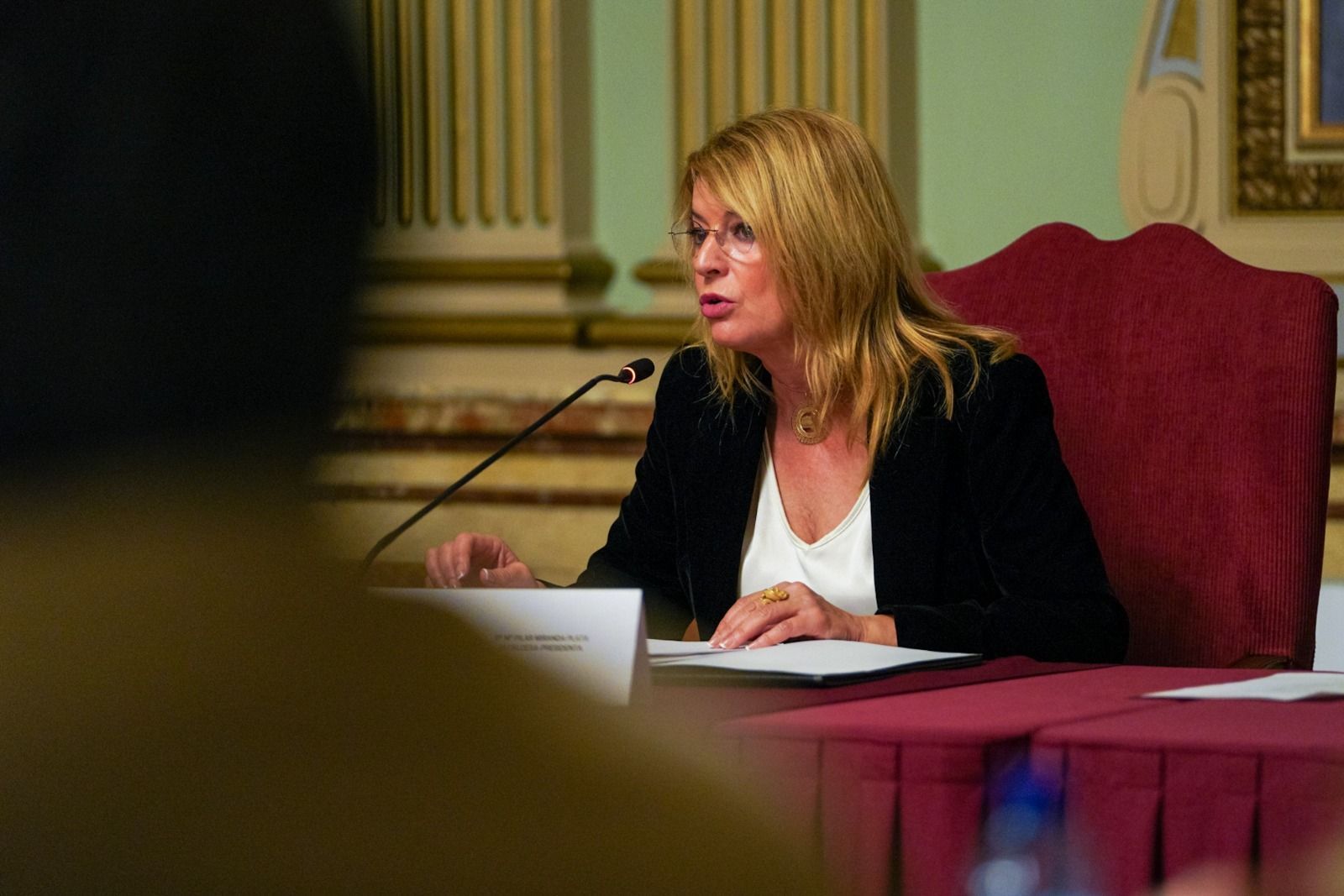 El PSOE denuncia la “actitud chulesca y antidemocrática” de Pilar Miranda al negarse a responder una pregunta sobre la sanidad pública