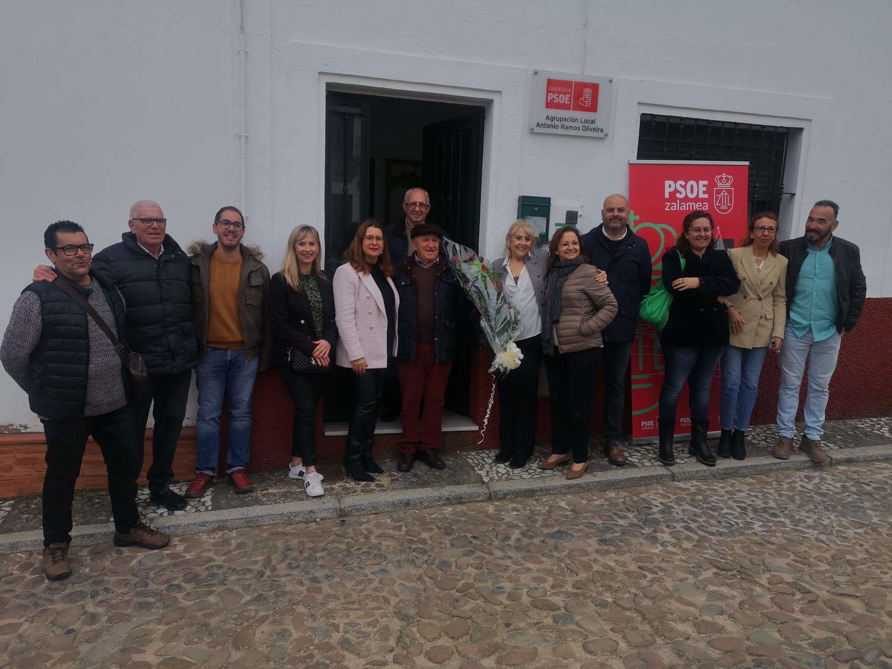 La Agrupación del PSOE de Zalamea pasa a llamarse Antonio Ramos Oliveira, en homenaje al periodista e historiador natal que sufrió el exilio