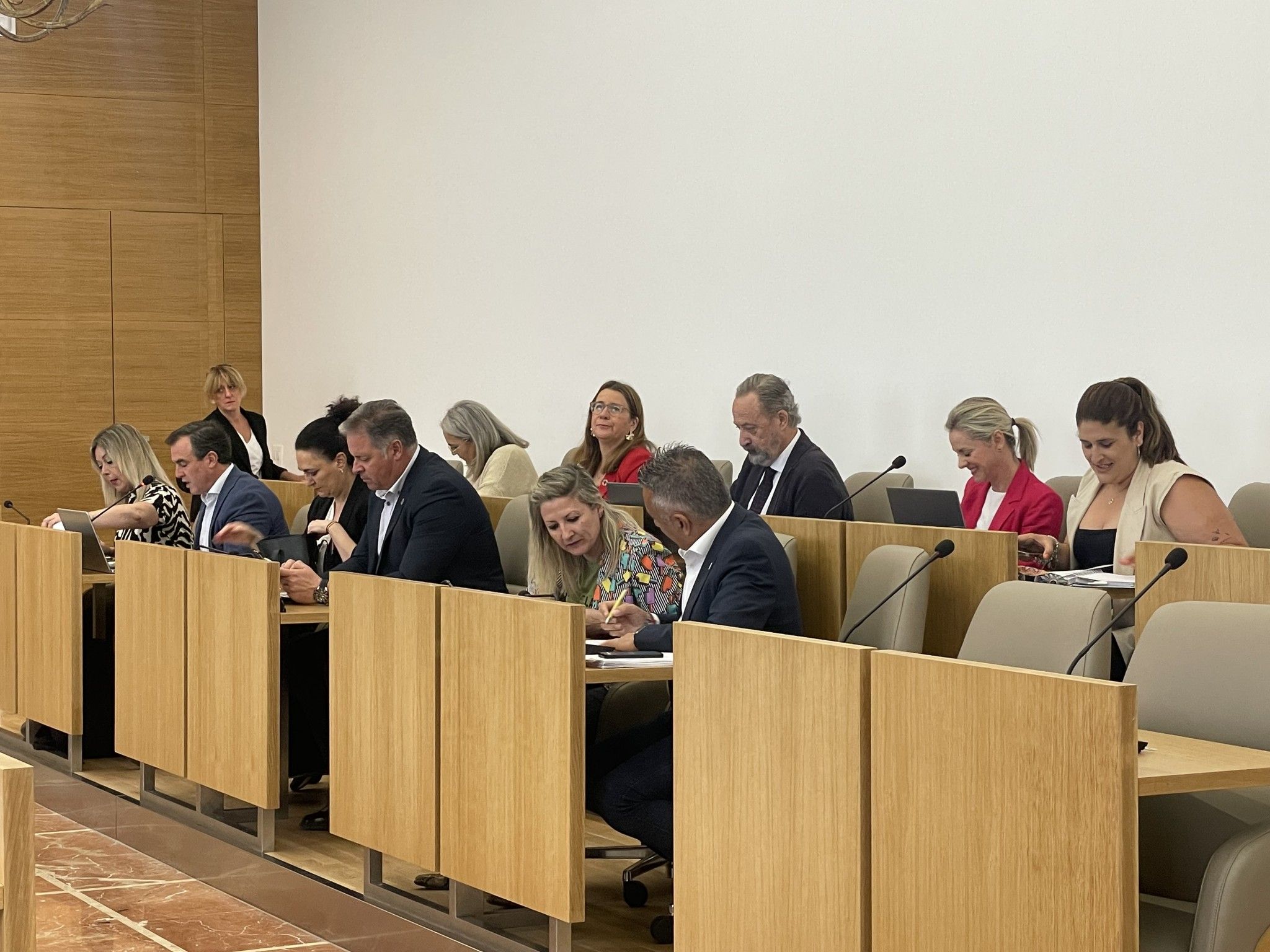 El PSOE en Diputación acusa al PP de mentir con el Materno Infantil, con unas obras que durarán tres años y tampoco estará en esta legislatura