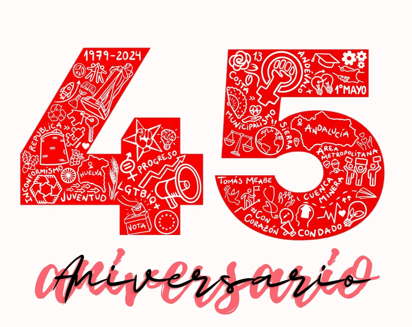 Juventudes Socialistas de Huelva celebra mañana el 45 aniversario de su fundación