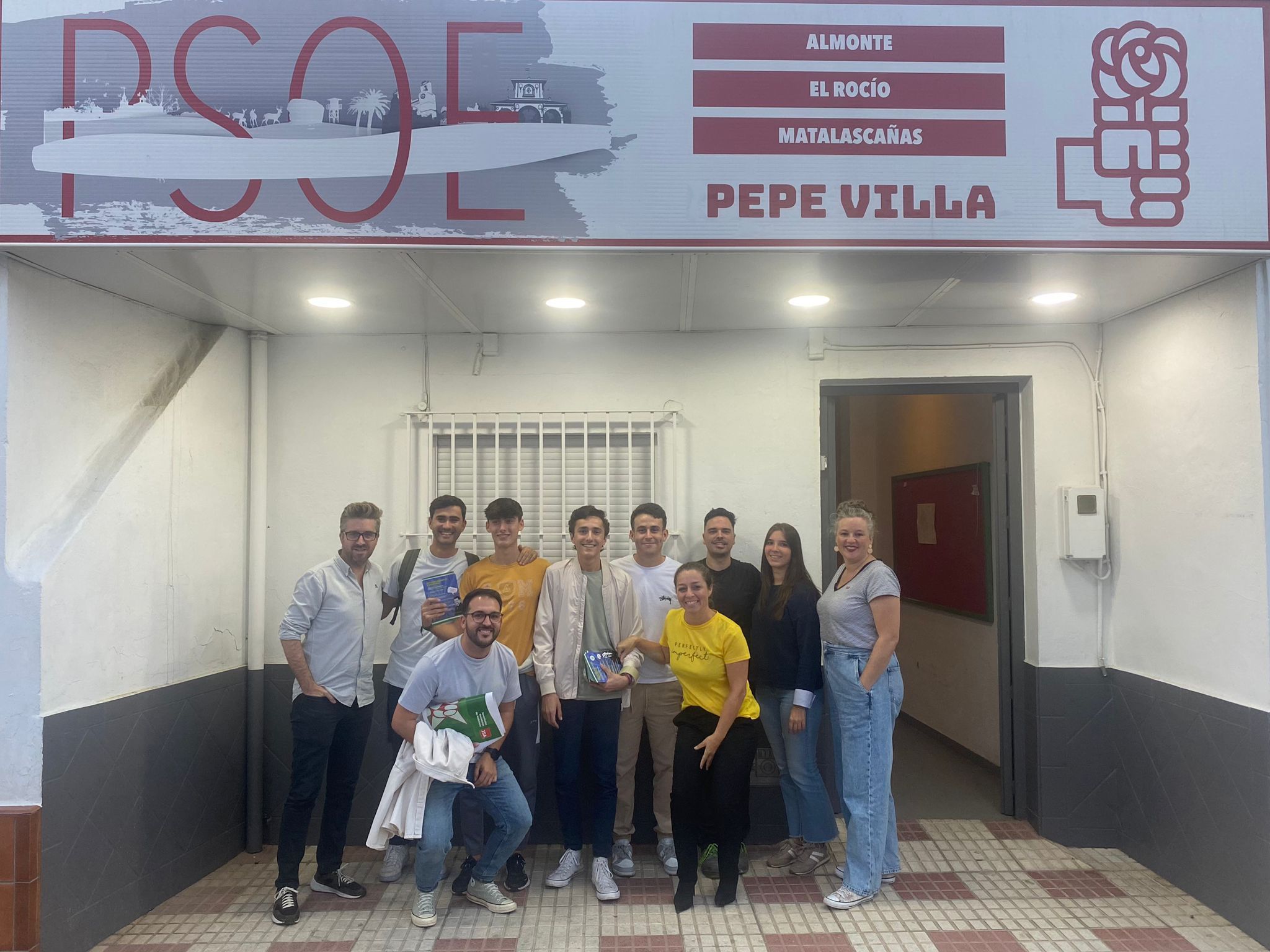 Juventudes Socialistas de Huelva inicia una campaña para visibilizar los incumplimientos de Moreno Bonilla en la provincia