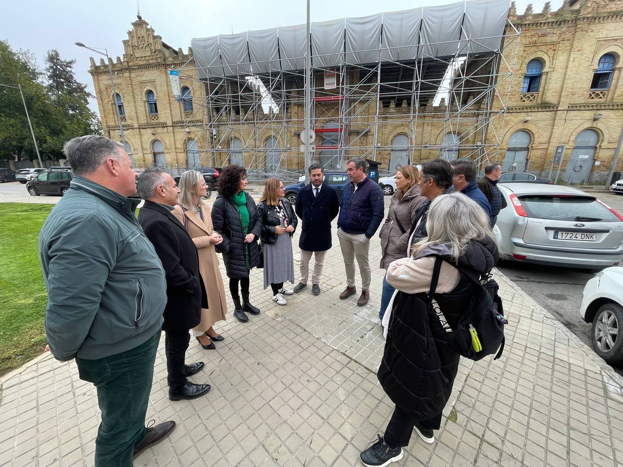 El PSOE denuncia que la Diputación de Huelva incumple con la ley urbanística en la rehabilitación del edificio de la antigua estación de tren
