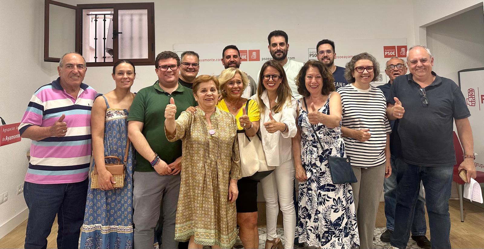 El PSOE de Ayamonte inicia una nueva etapa con Natalia Santos al frente y una Ejecutiva renovada para reforzar su compromiso con la ciudadanía