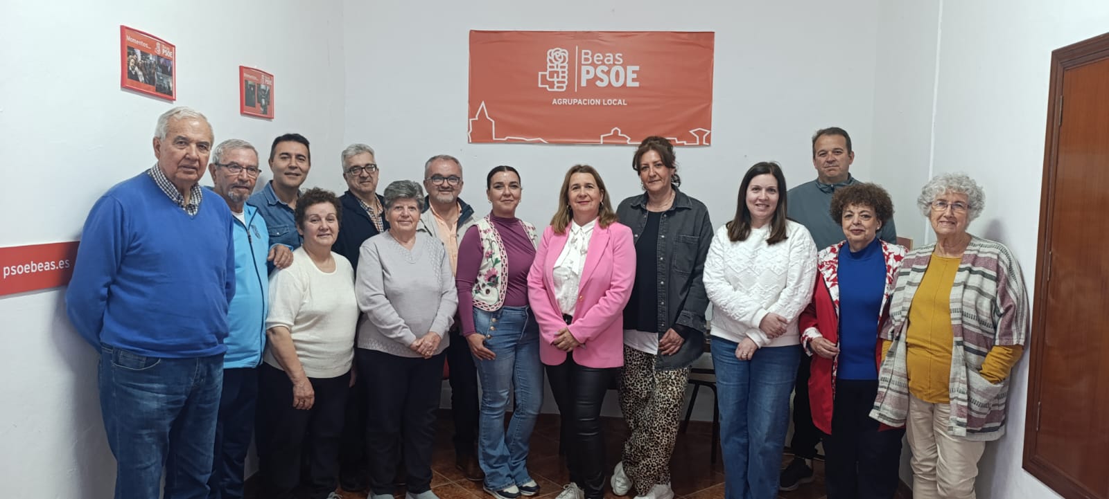 Rosa Tirador, reelegida secretaria general del PSOE de Beas con un proyecto fuerte y un equipo renovado para recuperar el Gobierno municipal