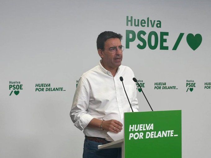 Mario Jiménez asegura que la llegada del Ave a Huelva «solo es factible con un gobierno socialista»