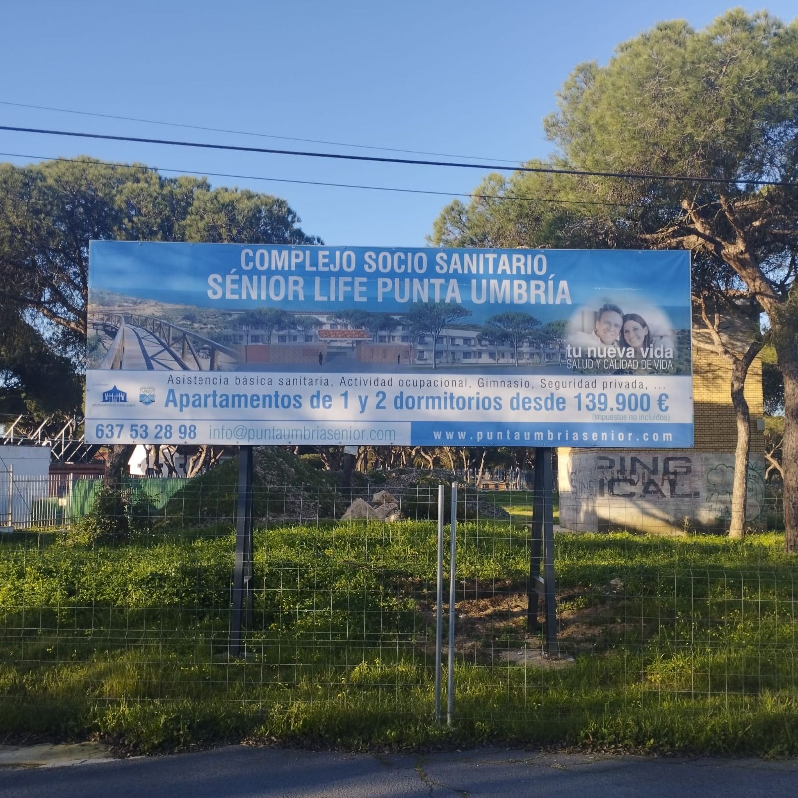El PSOE de Punta Umbría denuncia la opacidad y el abandono del proyecto sociosanitario en Pinos del Mar