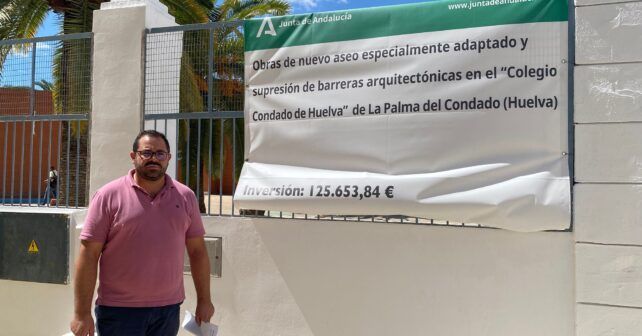 Las mejoras del CEIP Condado de Huelva no son una prioridad para el Gobierno de Moreno Bonilla