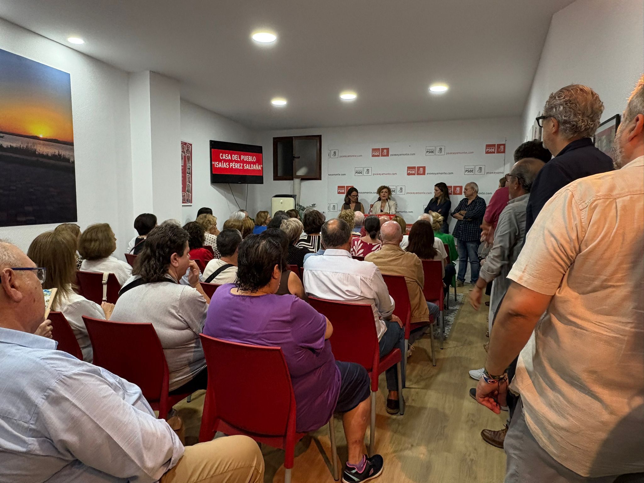 Inaugurada la nueva sede del PSOE de Ayamonte que acoge con mucha ilusión la voz y fuerza de la militancia para volver a gobernar