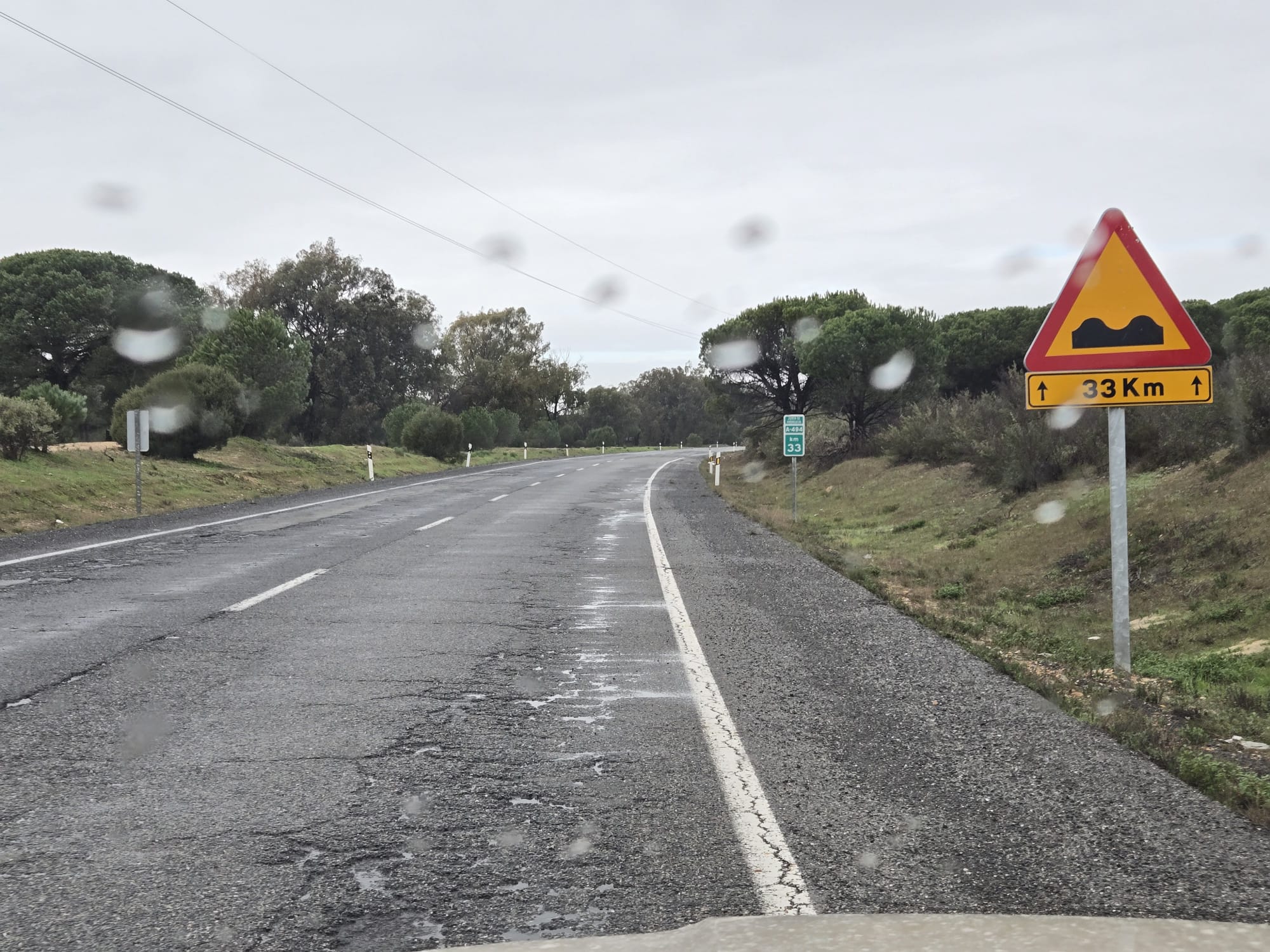 Carretera A-494. (Mazagón-Matalascañas)