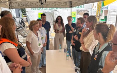 Limón traslada su máximo apoyo, reconocimiento y gratitud a todos los profesionales que trabajan para combatir el grave incendio declarado en Niebla