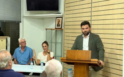 Luis González presenta su candidatura a la Alcaldía de Niebla para “dar un impulso al municipio” y construir “la Niebla que queremos”