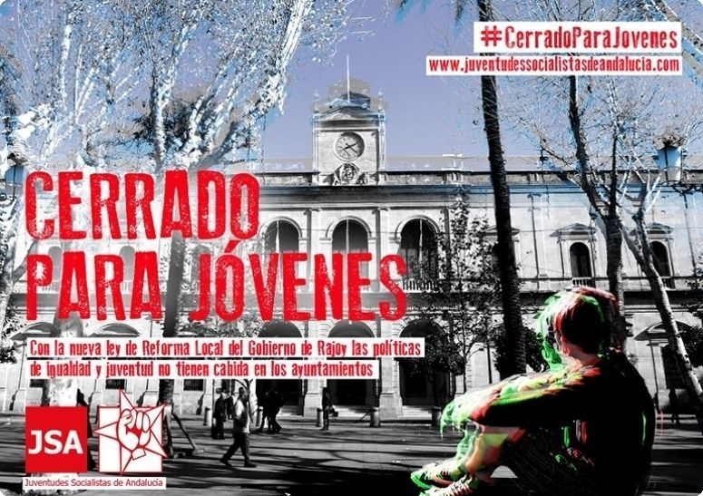 PSOE alerta de que la Reforma Local del PP dejará a unos 90.000 jóvenes de la provincia sin servicios ni programas desde los ayuntamientos